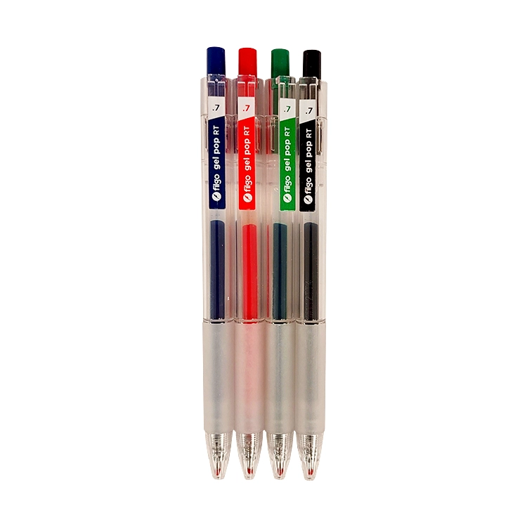 Boligrafo Escolar Filgo Pop RT Retractil Clasico x 4 Art.GPRT7-E4-CLA